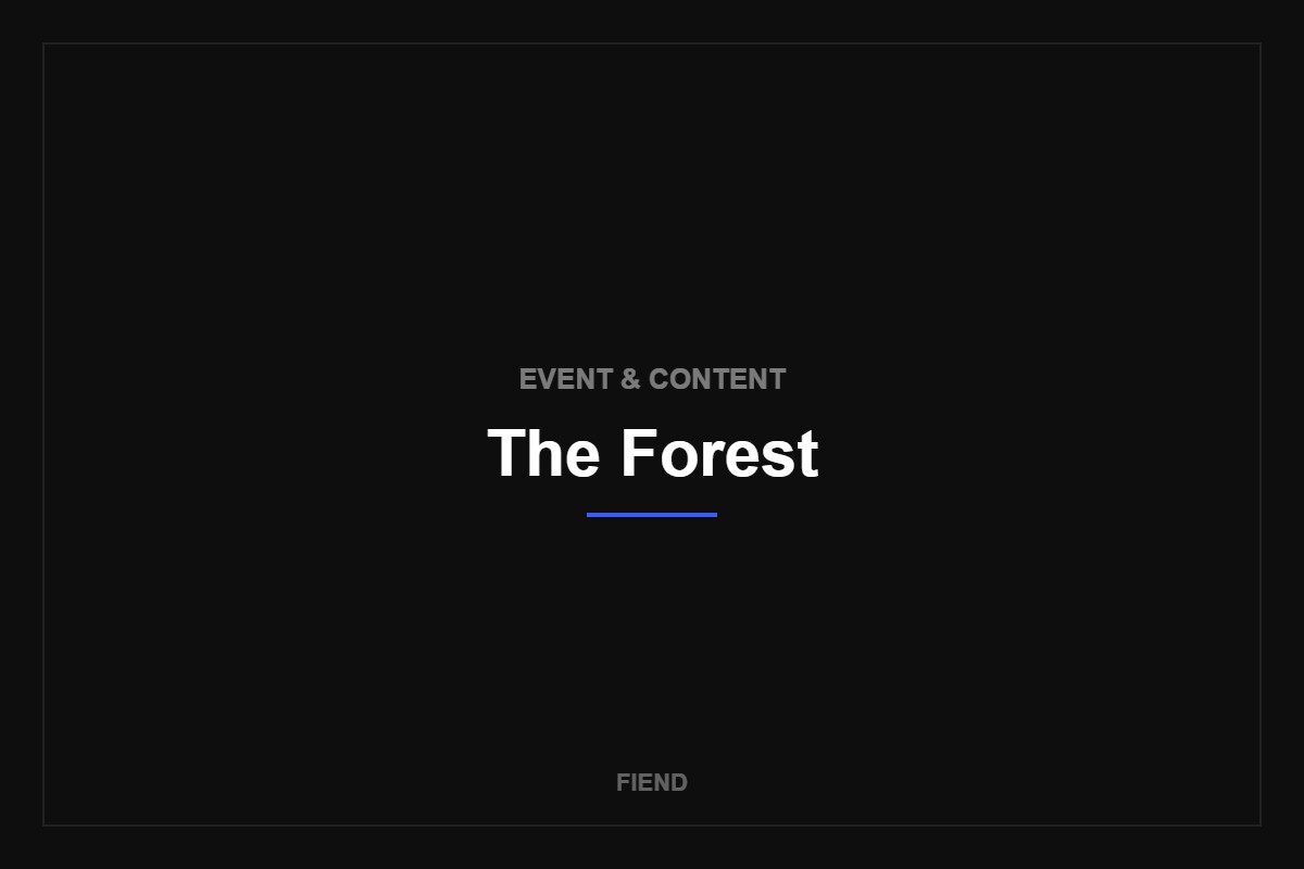 The Forest Festival